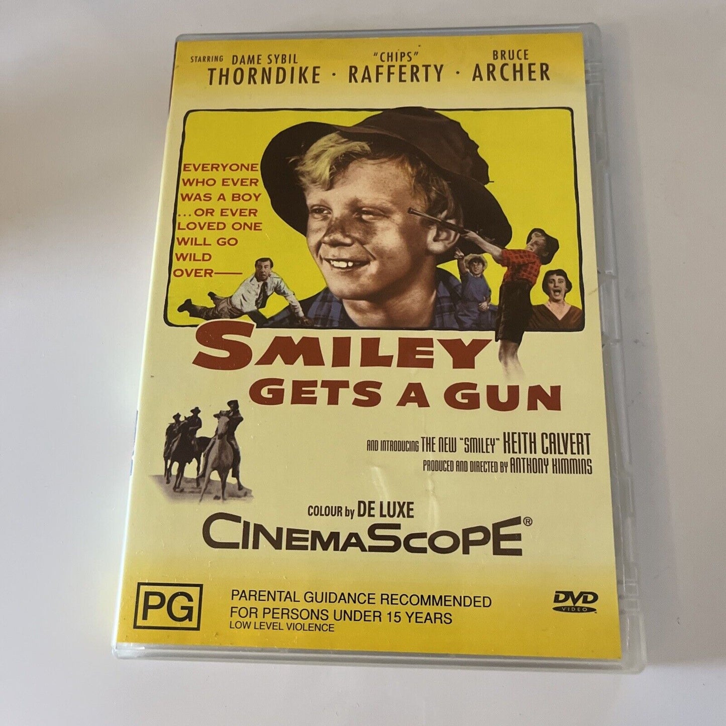 Smiley Gets A Gun (DVD, 1959) Ruth Cracknell, Keith Calvert Region 4