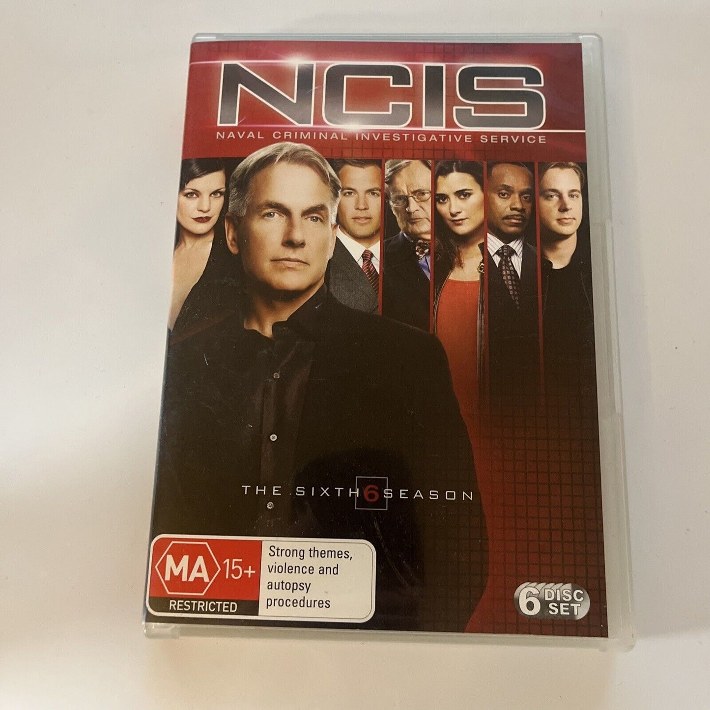 NCIS : Season 6 (DVD, 2008, 6-Disc) SEAN Murray, David Mccallum NEW Region 4