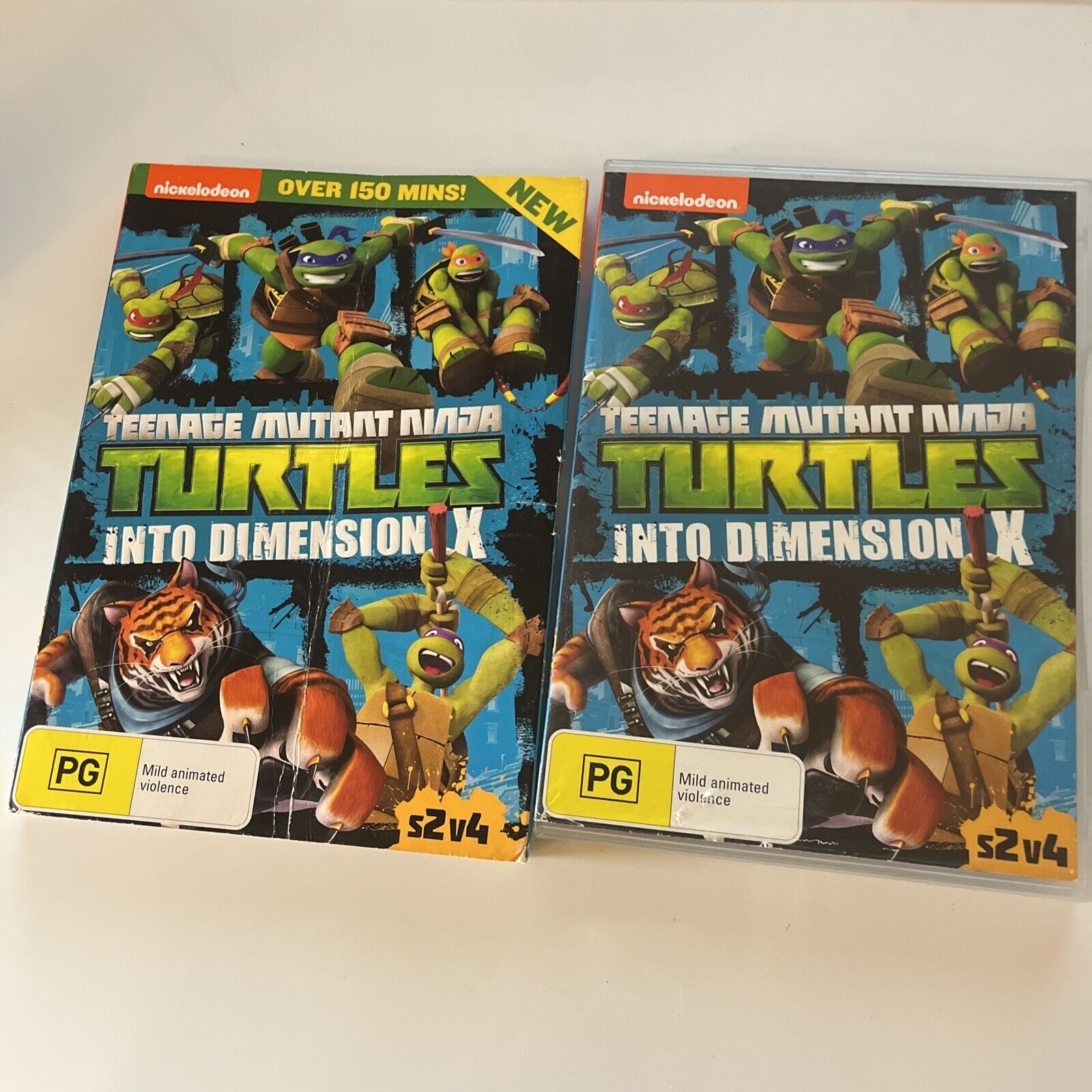 Teenage Mutant Ninja Turtles - Into Dimension X (DVD, 2014) Region