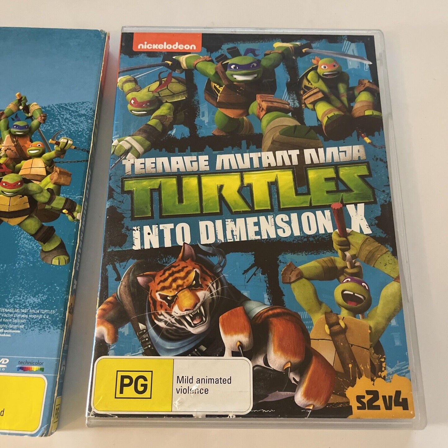 Teenage Mutant Ninja Turtles - Into Dimension X (DVD, 2014) Region 4