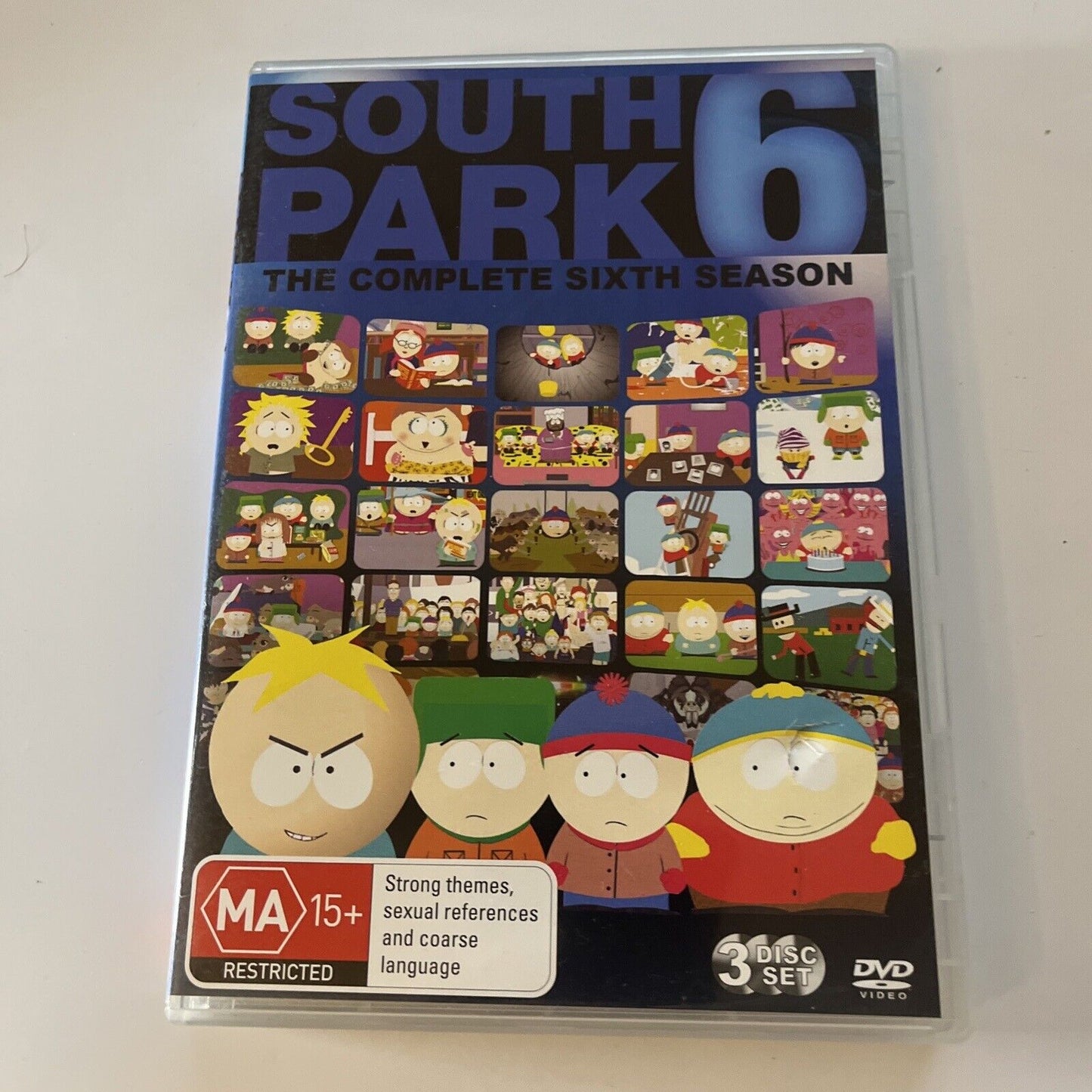 South Park : Season 6 (DVD, 2002, 3-Disc) Region 4