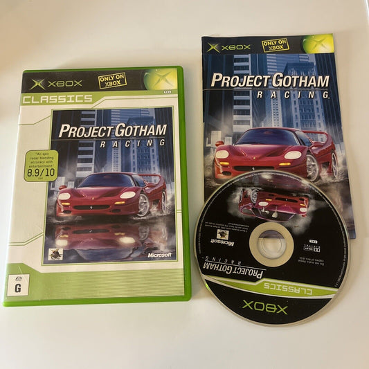 Project Gotham Racing - Microsoft Xbox With Manual PAL