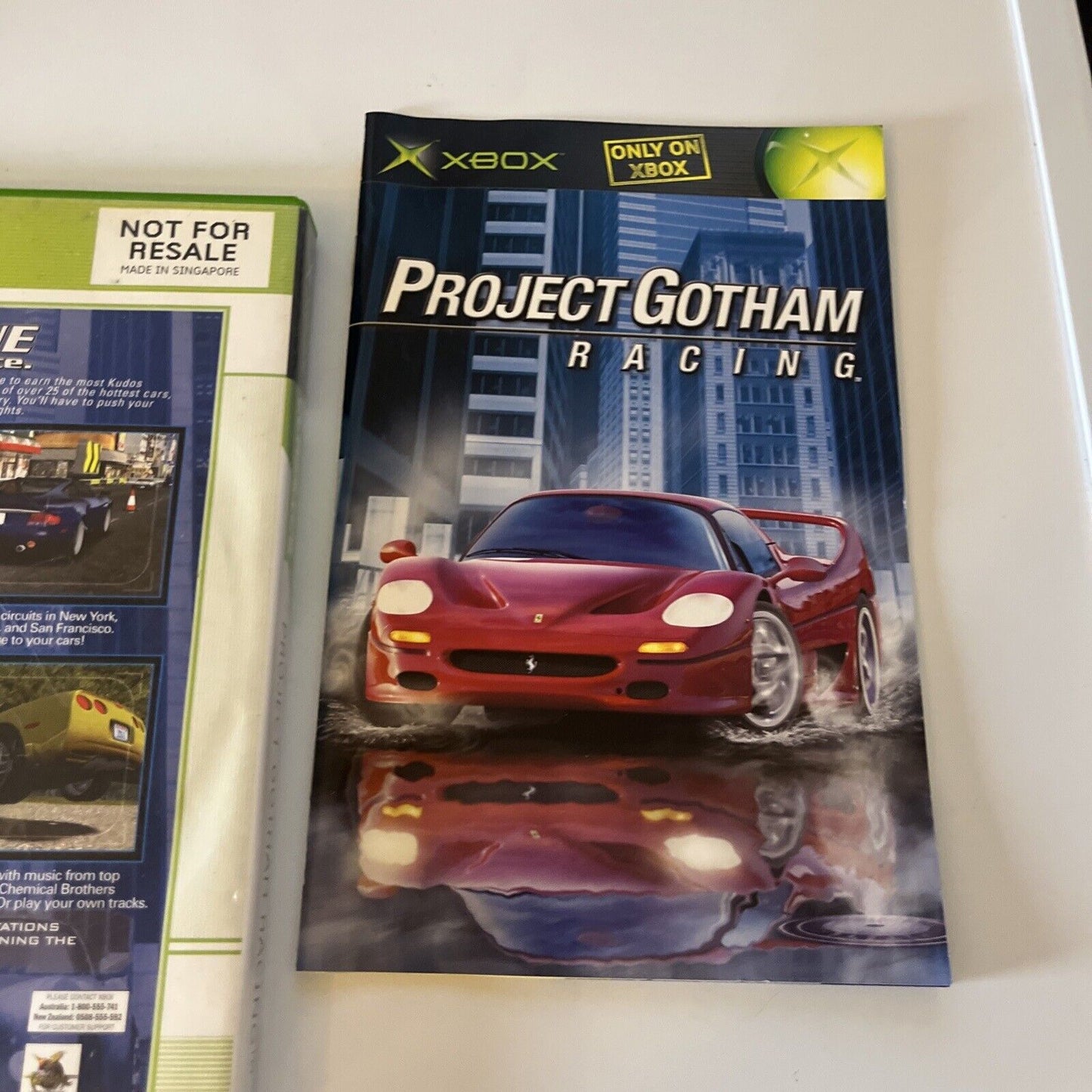 Project Gotham Racing - Microsoft Xbox With Manual PAL