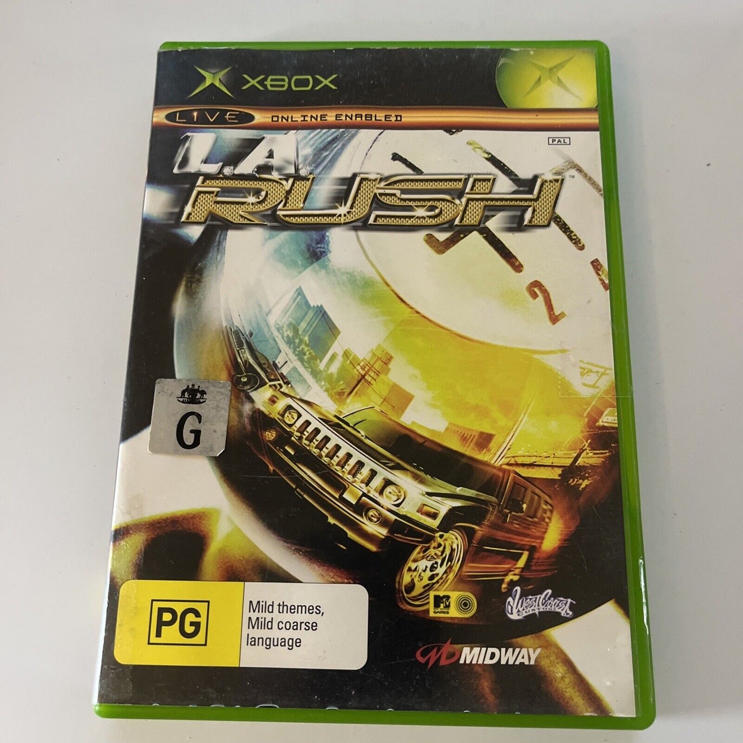 L.A. Rush (Microsoft Xbox Original, 2003) PAL
