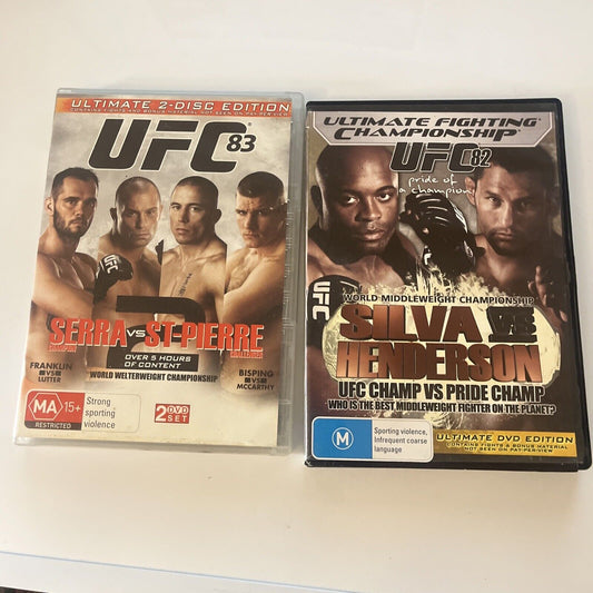 UFC #83 - Serra Vs. St. Pierre 2 / Silva Vs Henderson (DVD) Region 4