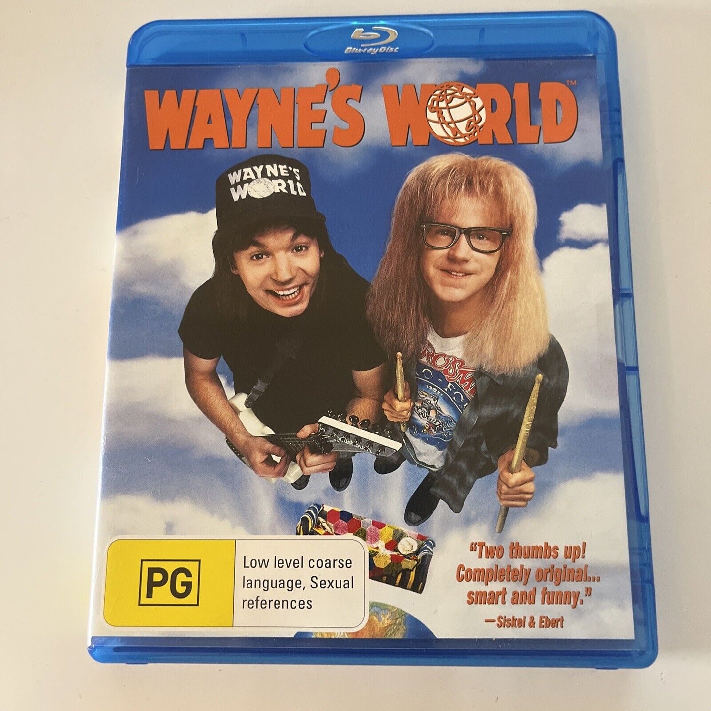 Wayne's World (Blu-ray, 1992) Dana Carvey, Mike Myers Region B