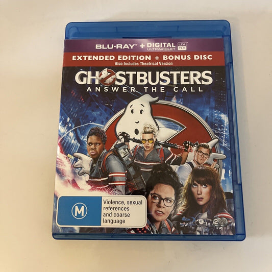 Ghostbusters: Answer The Call Extended Edition (Blu-ray, 2016 2-Disc) All Region