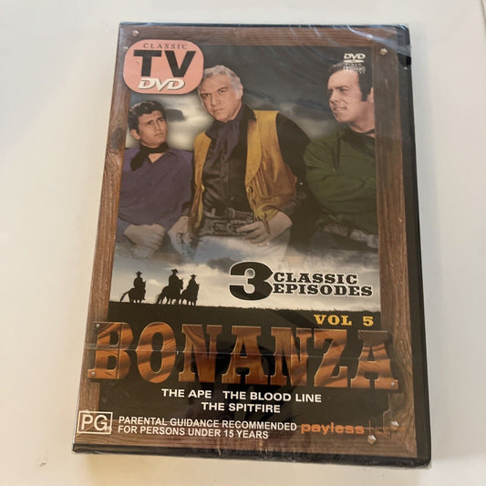 Bonanza: Vol 5 (DVD, 1964) All Regions *New Sealed*