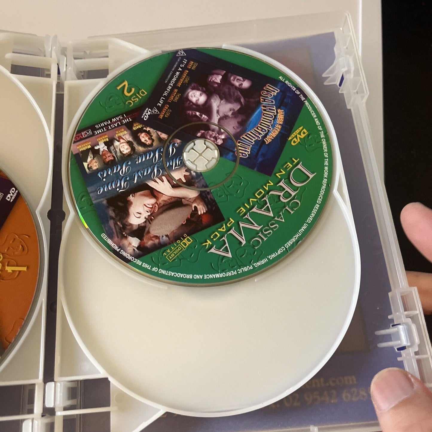 Classic Drama Ten Movie Pack DVD All Region - Charade, The Third Man, Stranger