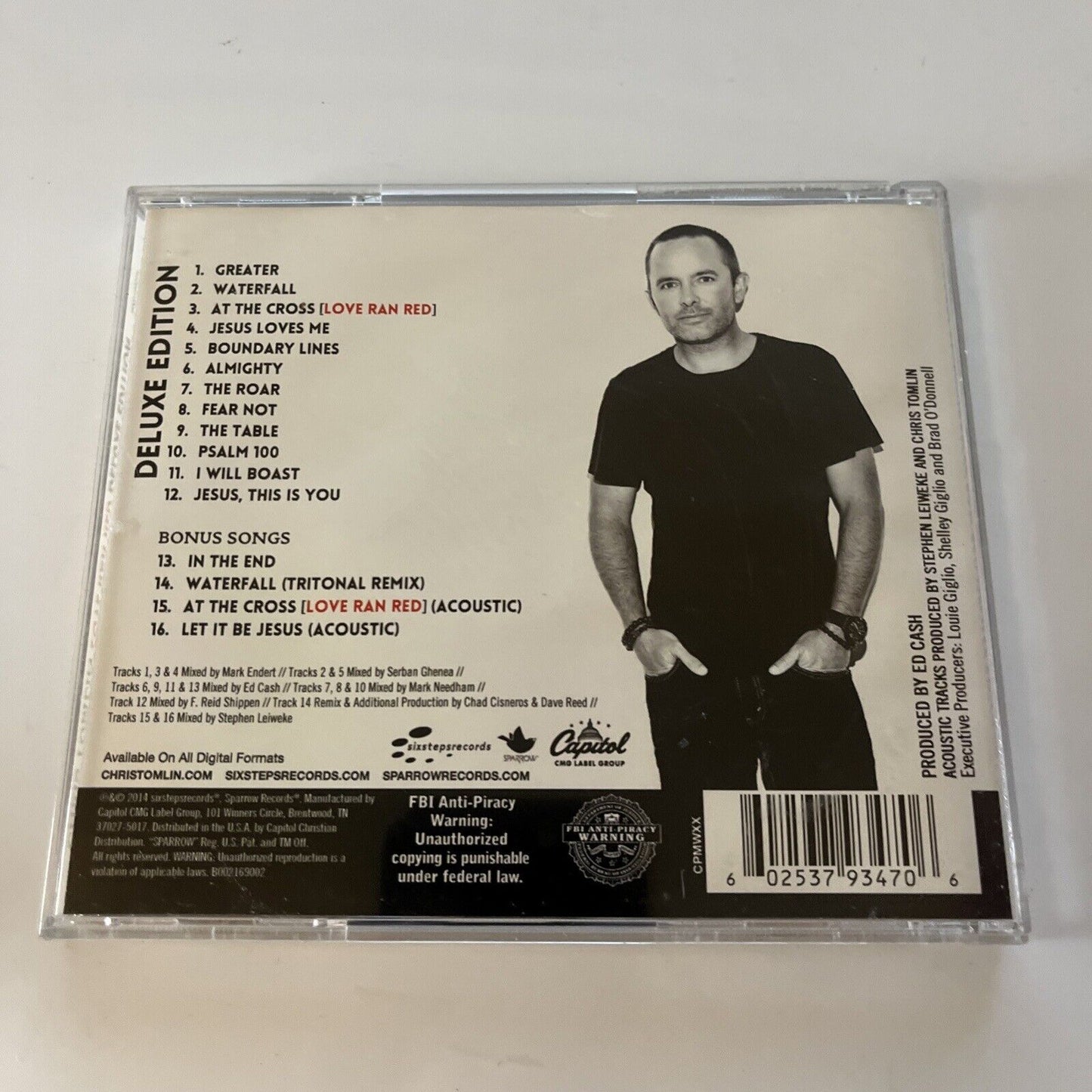 Chris Tomlin - Love Ran Red [Deluxe Edition] (CD, 2014)