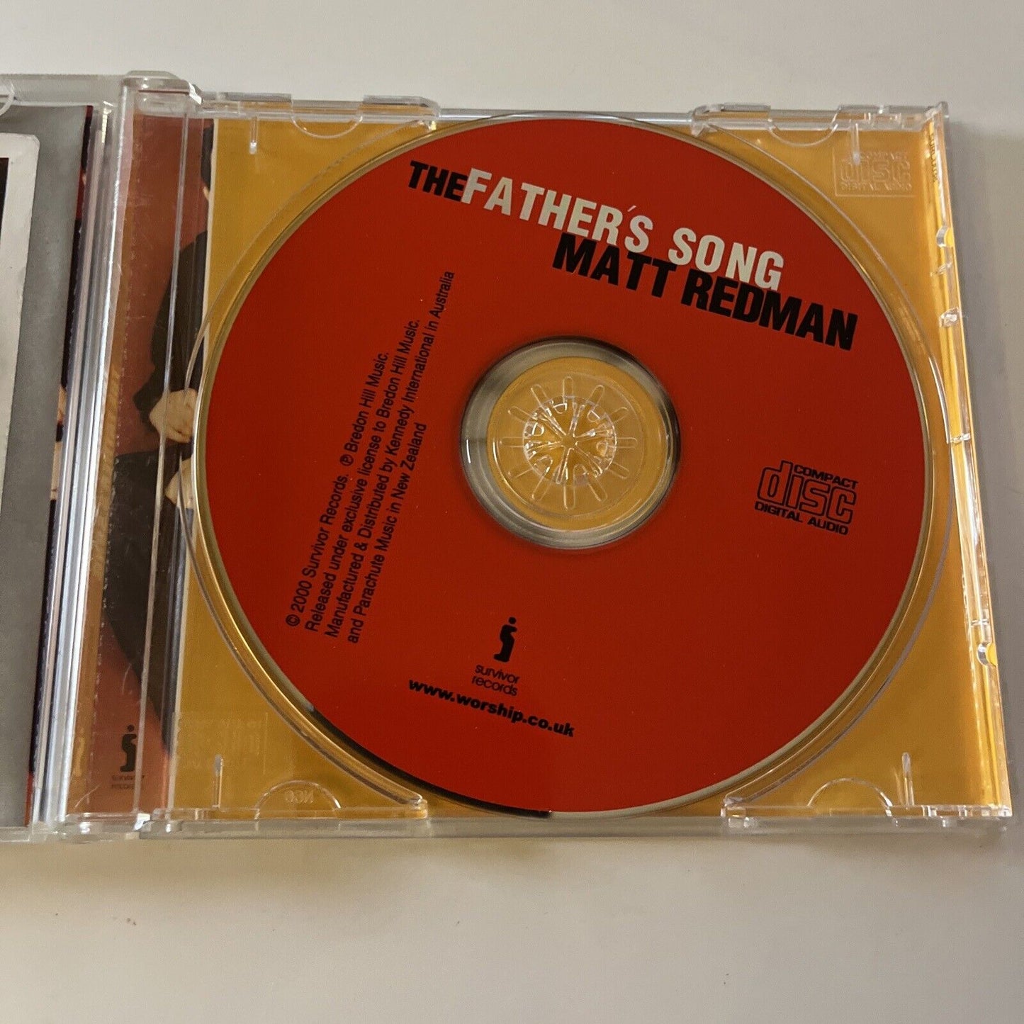 Matt Redman - The Father's Song (CD, 2000) Australia