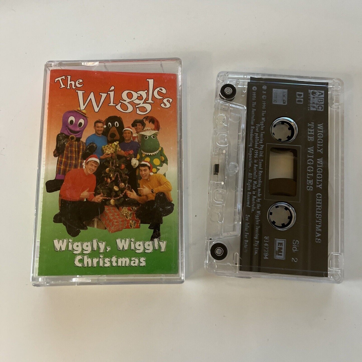 The Wiggles - Wiggly, Wiggly Christmas (Cassette Tape, 1996)