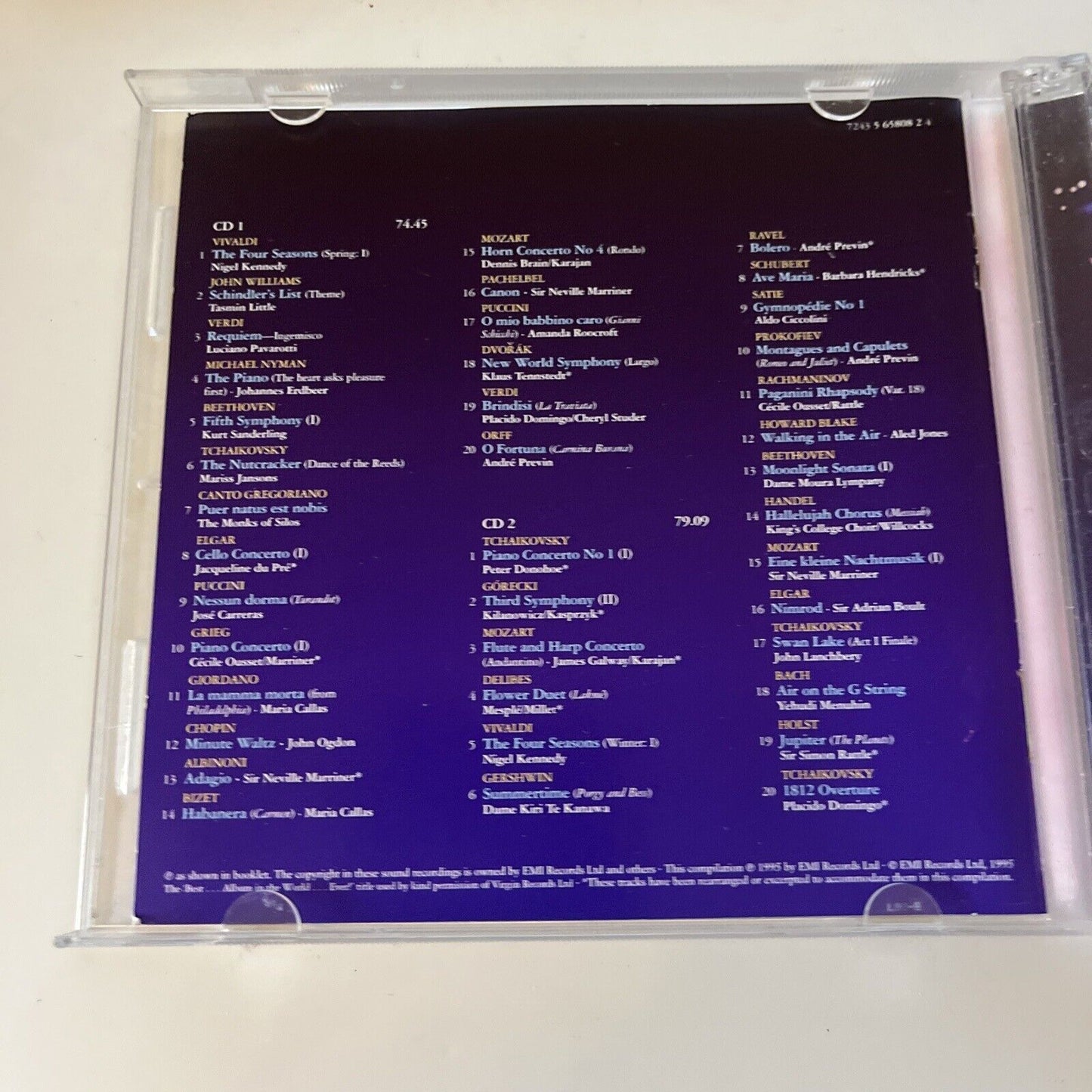 The Best Classical Album In The World … Ever! (CD, 1995, 2-Disc)
