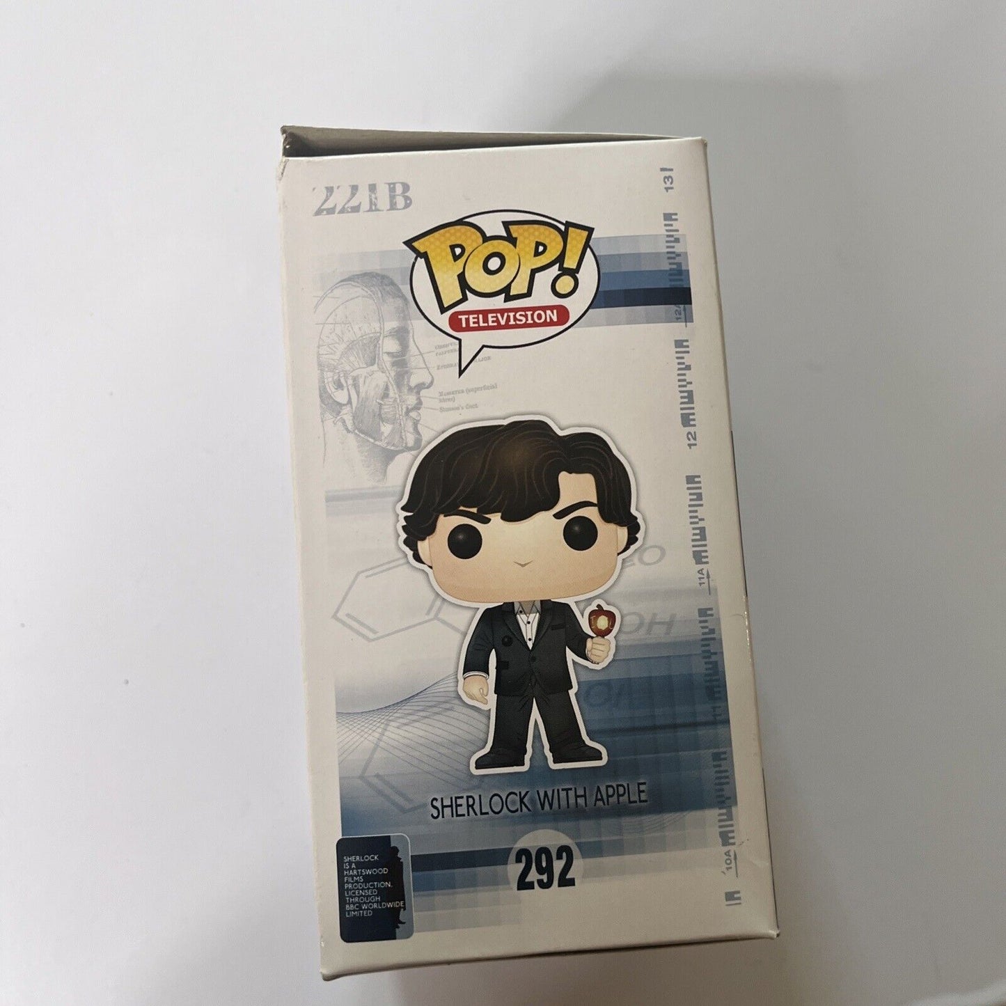 Sherlock with Apple #292 Funko Pop Vinyl Figure