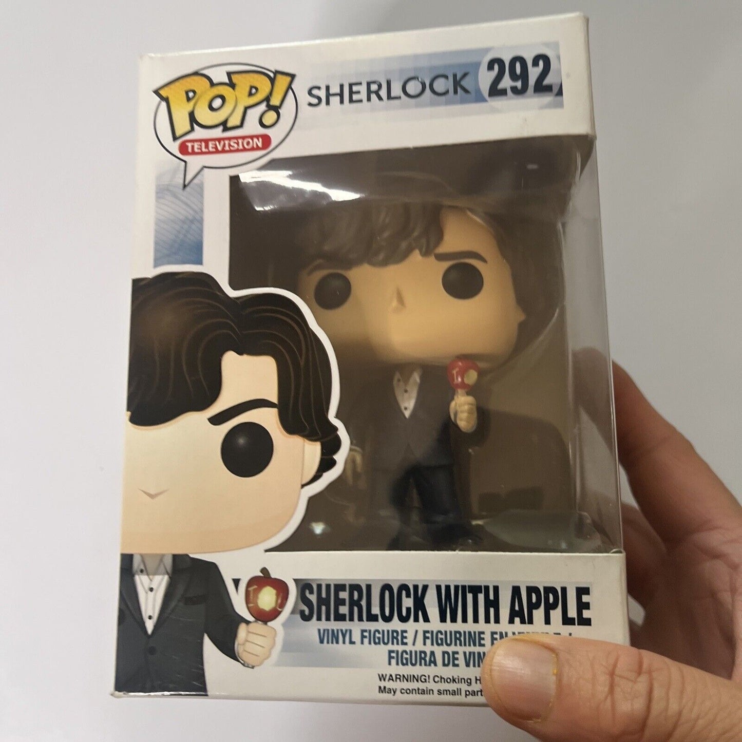 Sherlock with Apple #292 Funko Pop Vinyl Figure