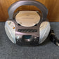 Philips AZ1148 CD Radio Cassette Recorder Boombox *Tape Plays Slow*