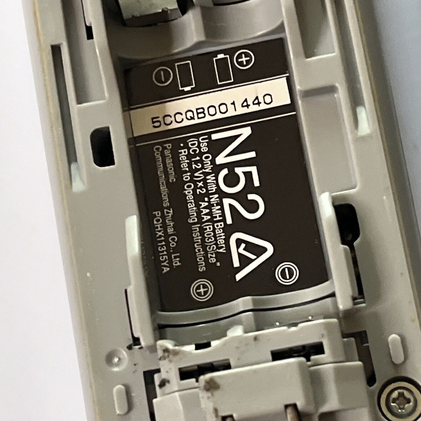 2x Panasonic PQKK10583 Cordless Phone Handset *No Base Station & Batteries*