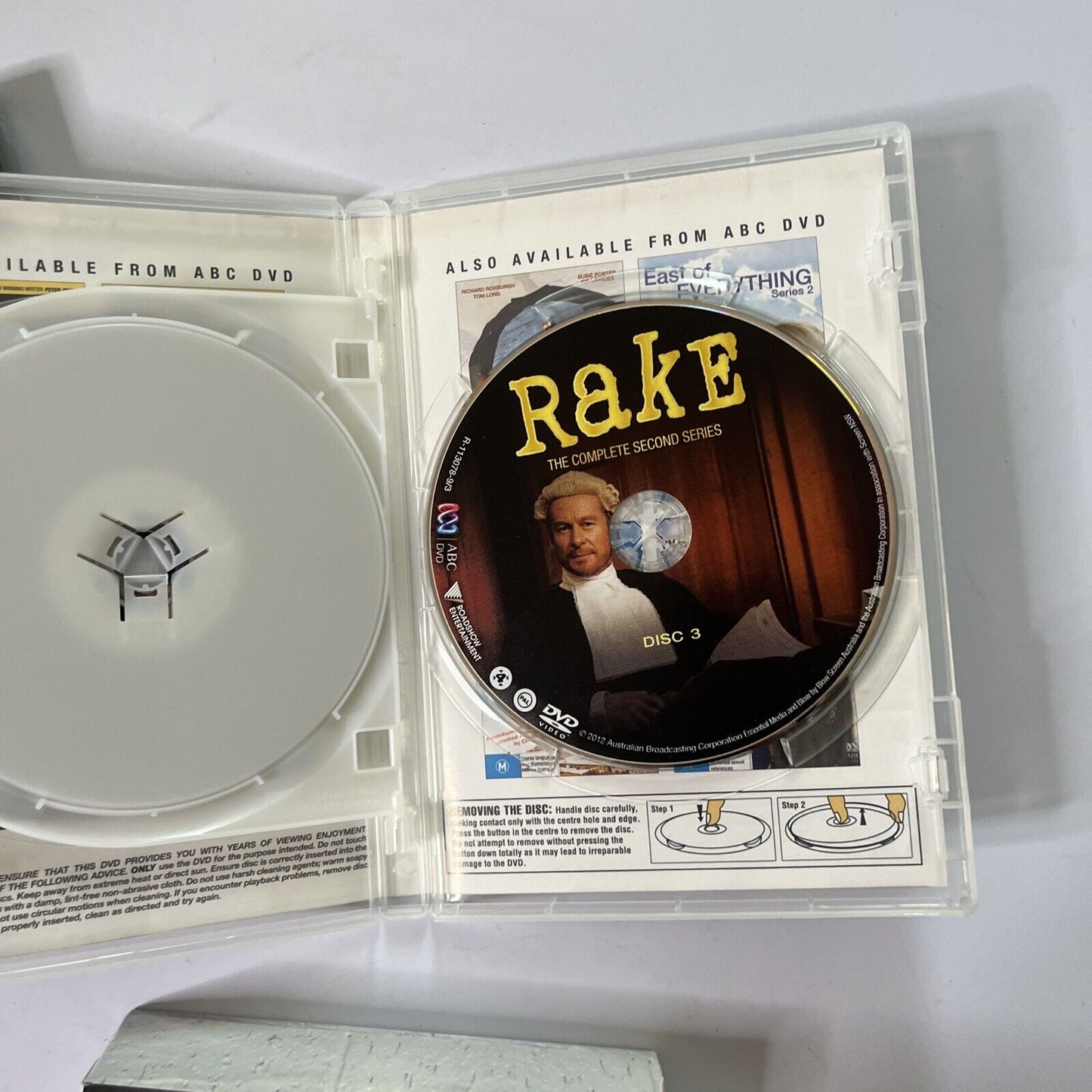 Rake : Series 1 & 2 (DVD, 2013, 7-Disc) Lisa Mccune, Hugo Weaving Region 4