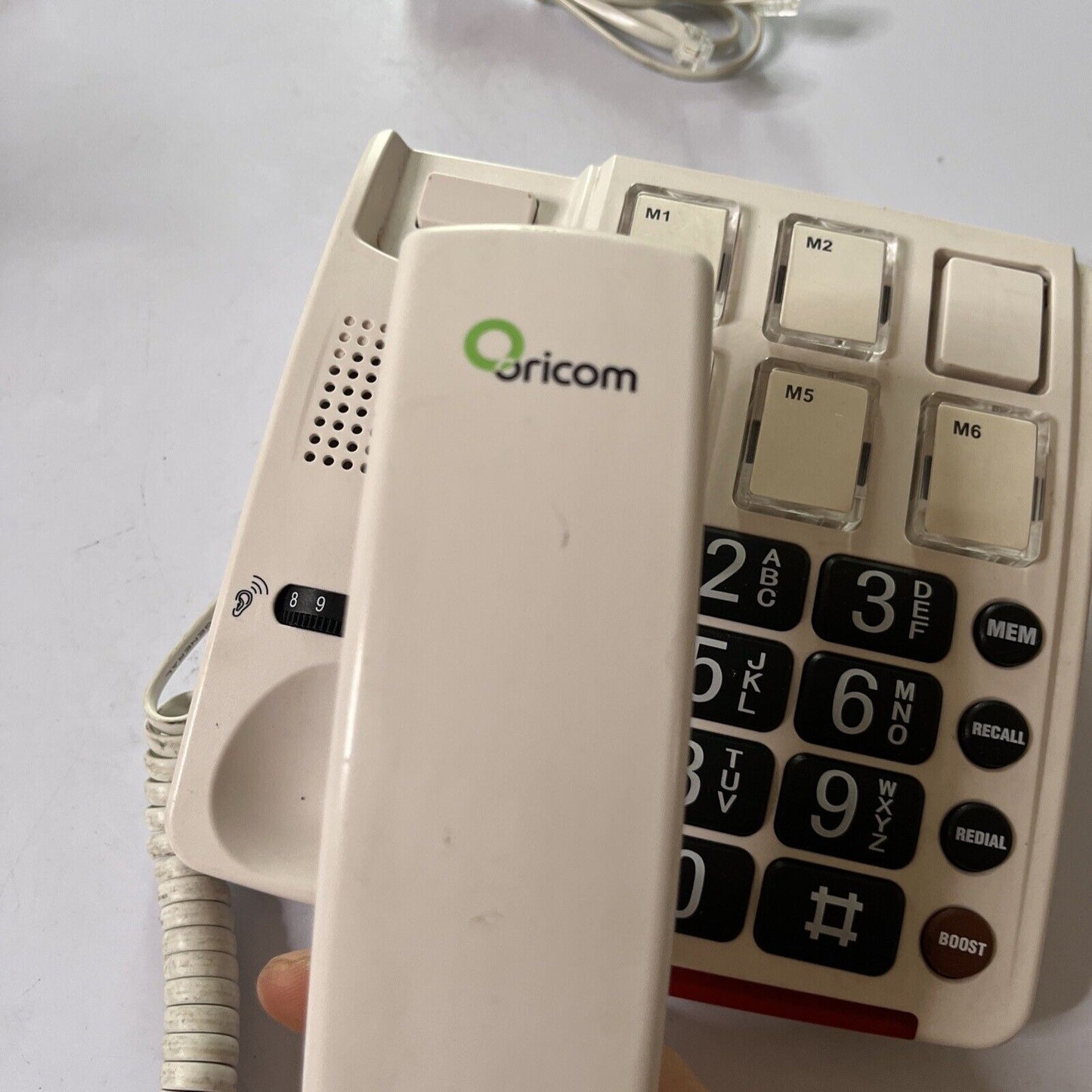 Oricom Care 80 Landline Corded Big Button Telephone NBN Compatible