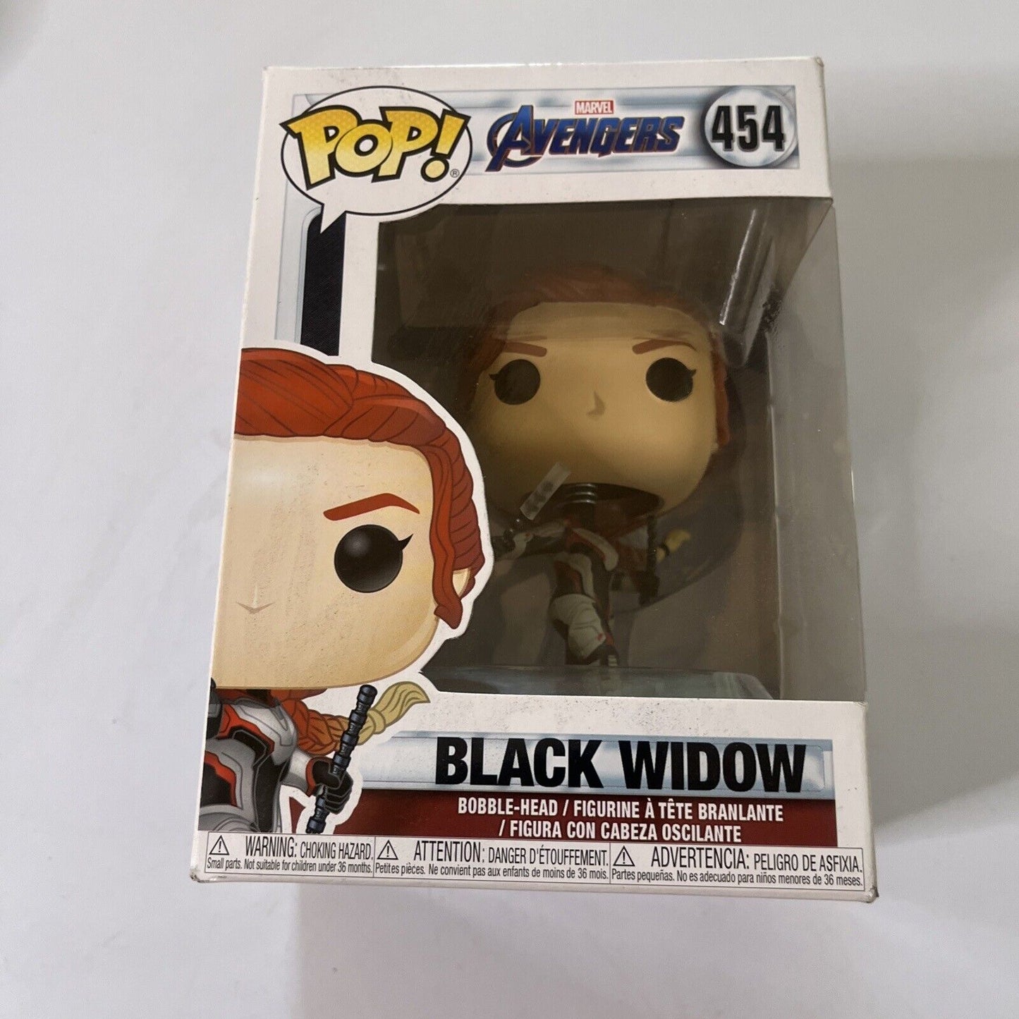 Black Widow (Team Suit) Avengers Endgame Pop! Vinyl Figure #454