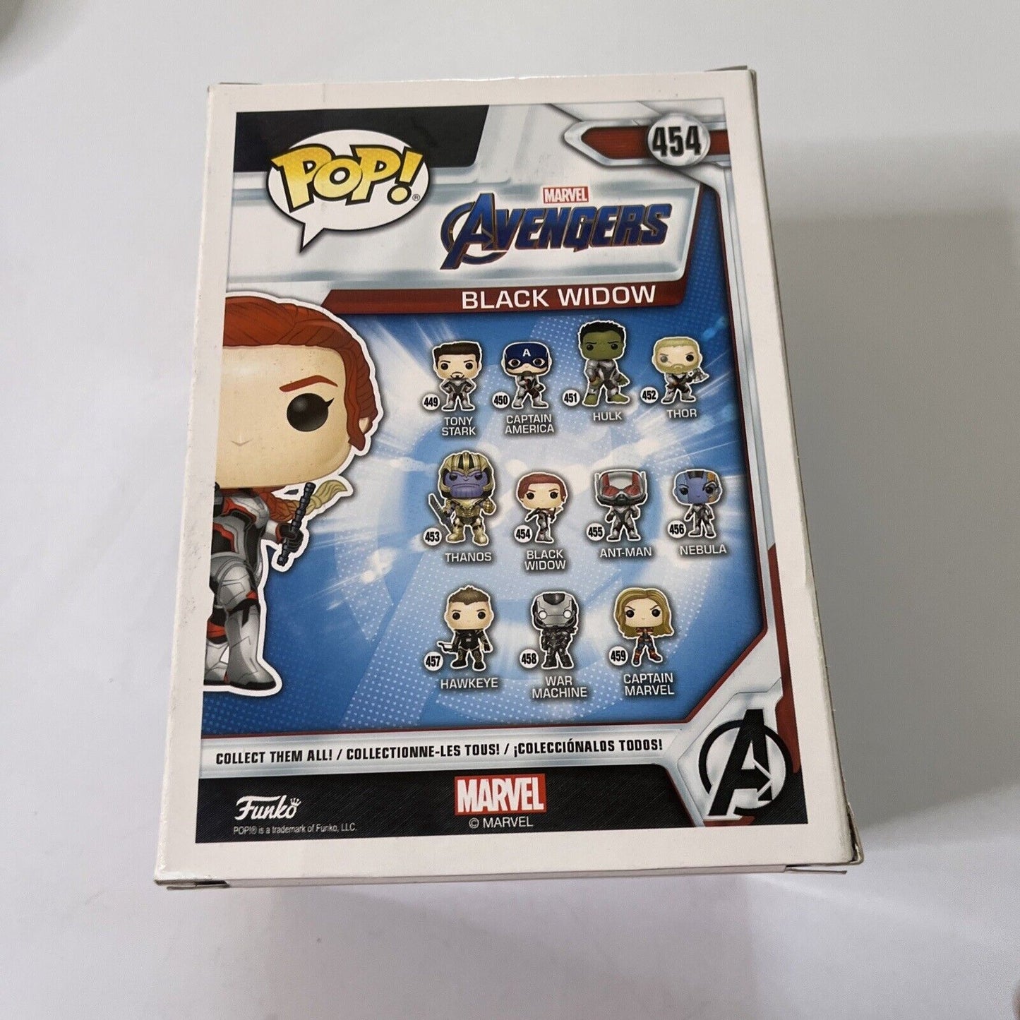 Black Widow (Team Suit) Avengers Endgame Pop! Vinyl Figure #454