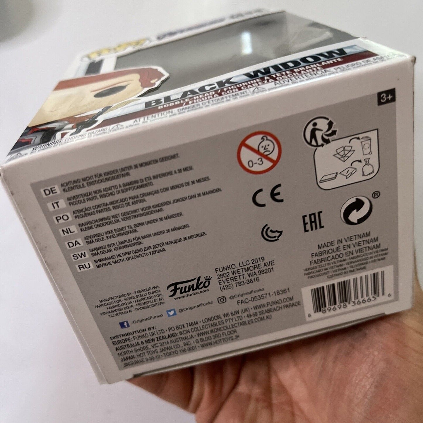 Black Widow (Team Suit) Avengers Endgame Pop! Vinyl Figure #454