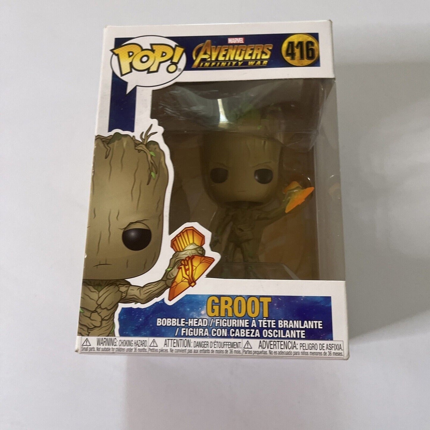 Groot with Stormbreaker Avengers 3: Infinity War Pop! Vinyl Figure #416