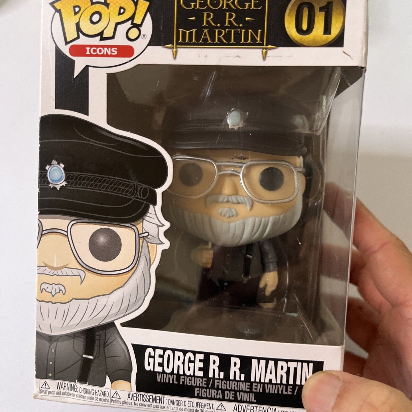 George R.R. Martin #01 Game Of Thrones Funko Pop! Vinyl Figure