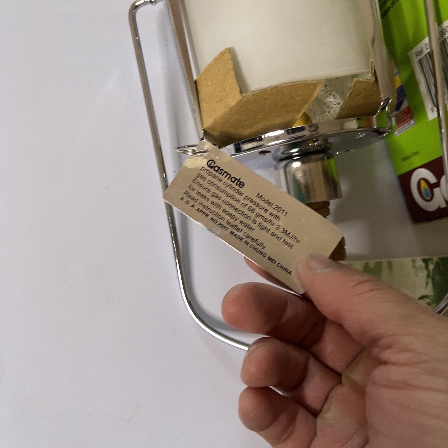 Gasmate L.P. Gas Lantern Model 2011 *Opened - Never Used*