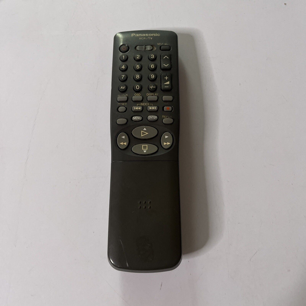 Genuine Panasonic VEQ2309 Remote Control for VCR TV *Missing Battery L ...