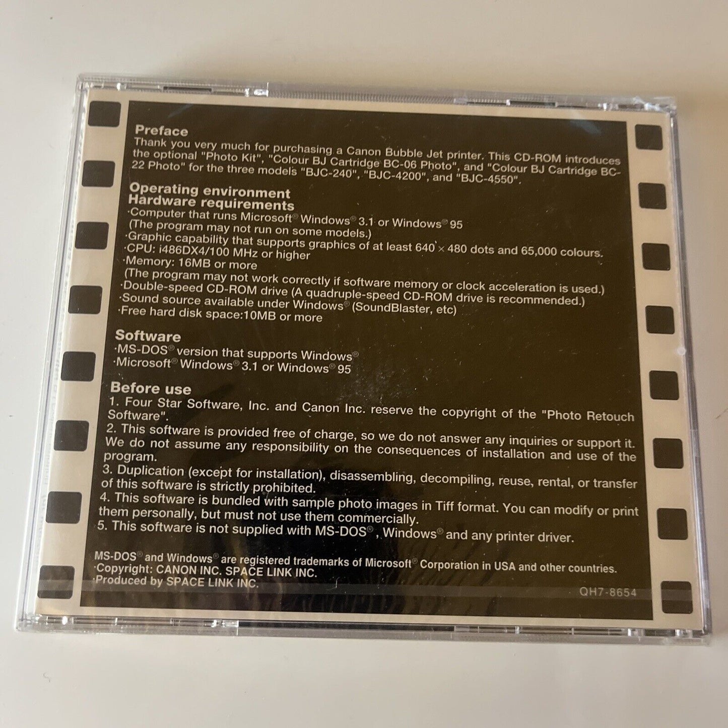 The World Of Photo-Quality BJ Colour Printing PC CDROM Win95 *New Sealed*