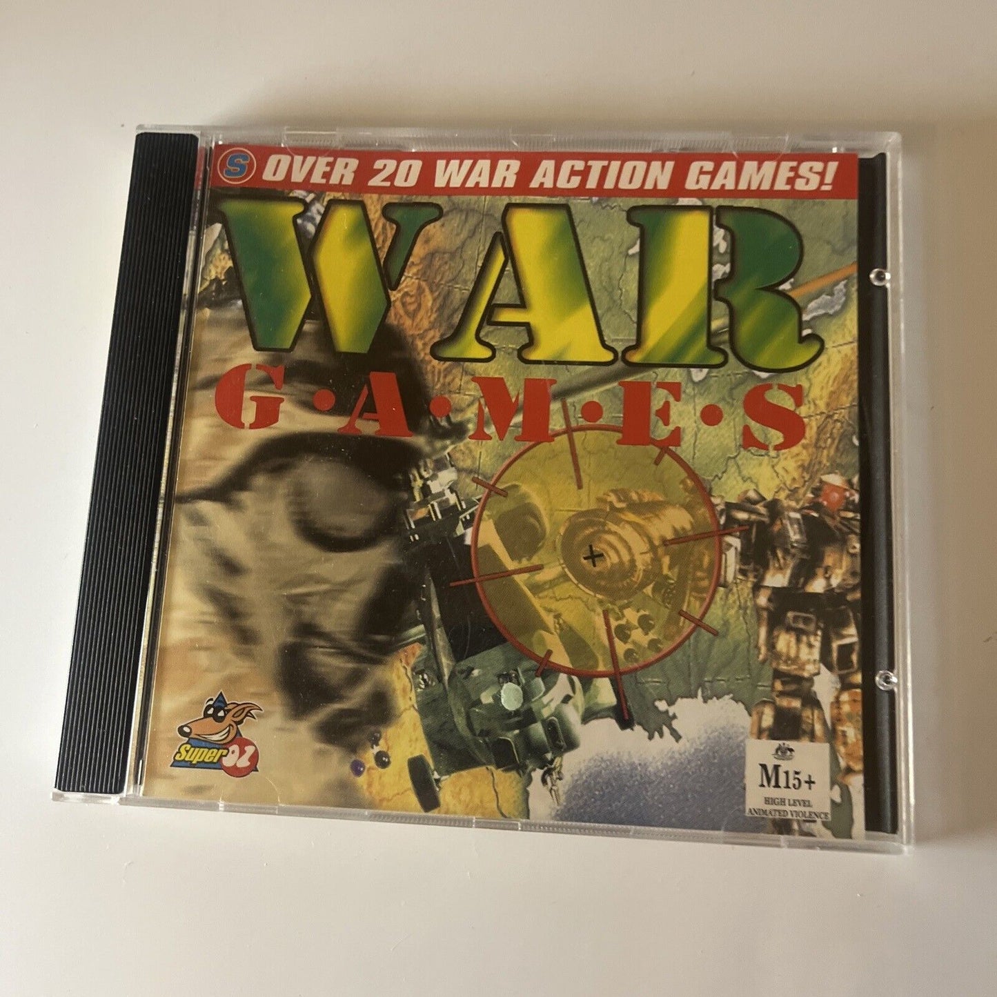 War Games - Over 20 War Action Games PC CDROM Windows 95