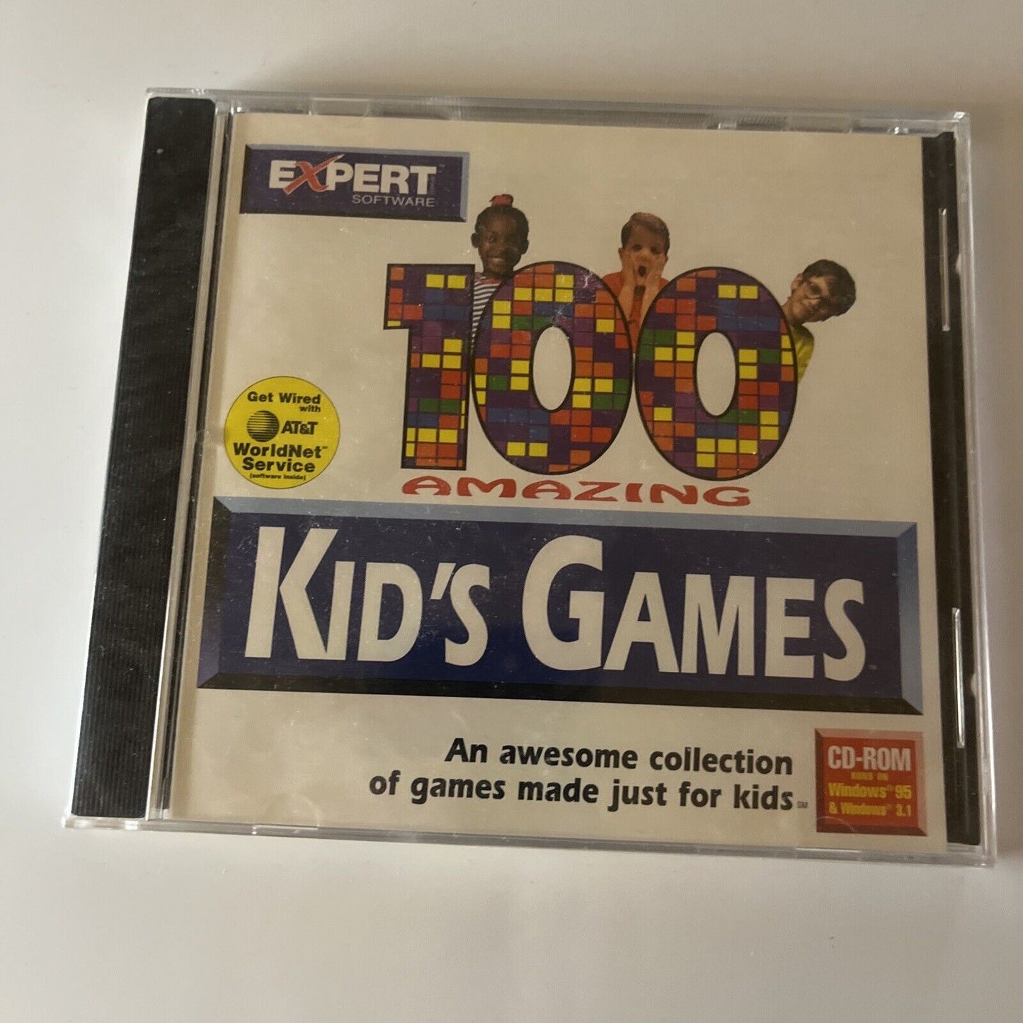 100 Amazing Kid's Games PC CDROM 1997 Windows 95 *New Sealed*