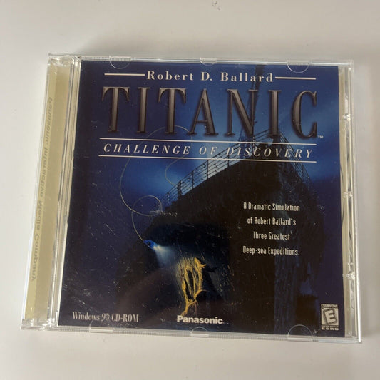 Robert D. Ballard: Titanic - Challenge Of Discovery PC CDROM Win95 Panasonic