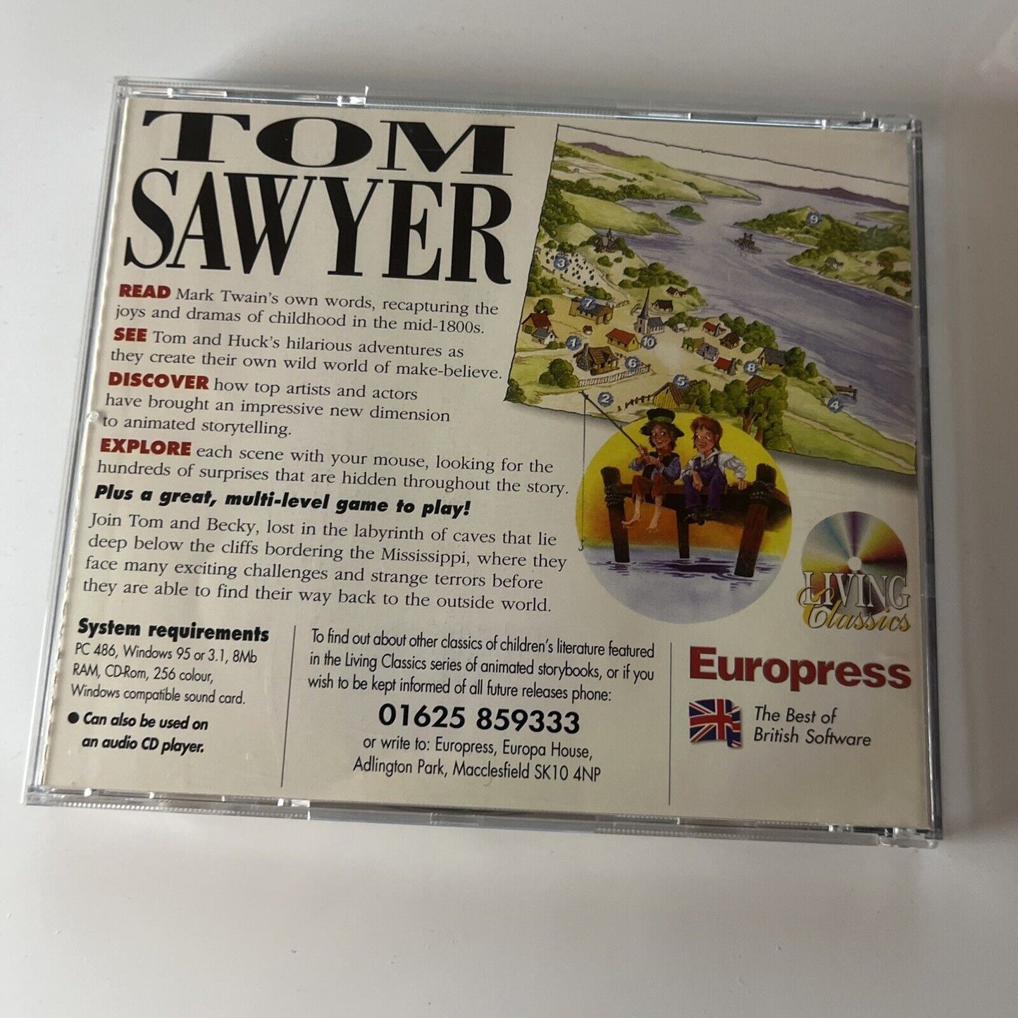 Tom Sawyer - Express Bookshelf 1996 PC CDROM Win95
