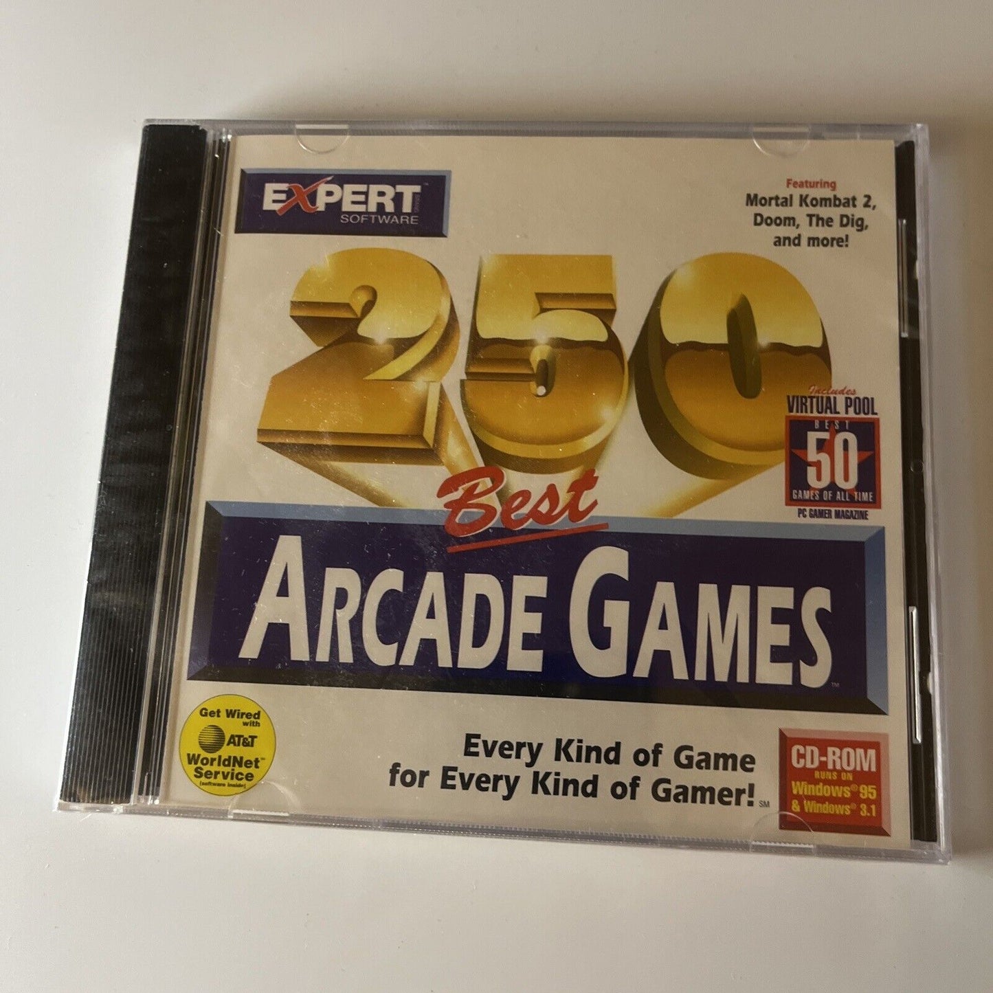 250 Best Arcade Games PC Win95 *New Sealed*