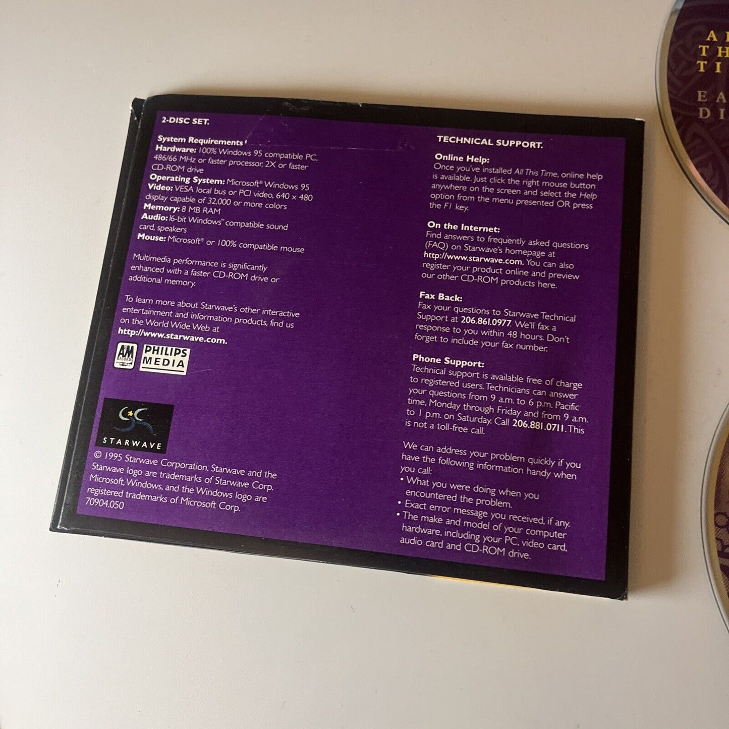 Sting: All This Time PC CDROM Win95 2-Disc