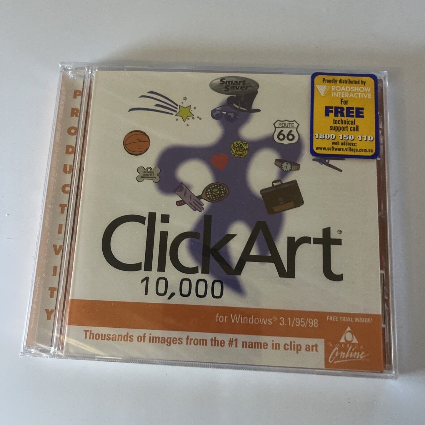 ClickArt 10,000 Images PC CDROM Photodex Win95 *New Sealed*