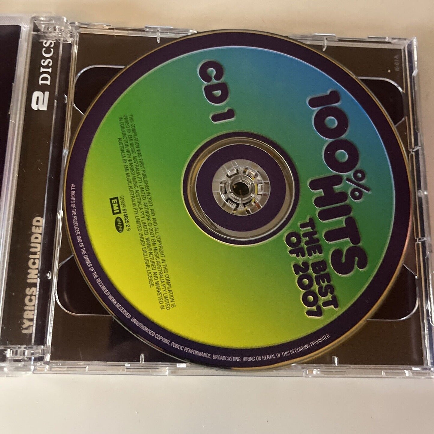 100% Hits - The Best Off 2007 (CD, 2-Discs) – Retro Unit