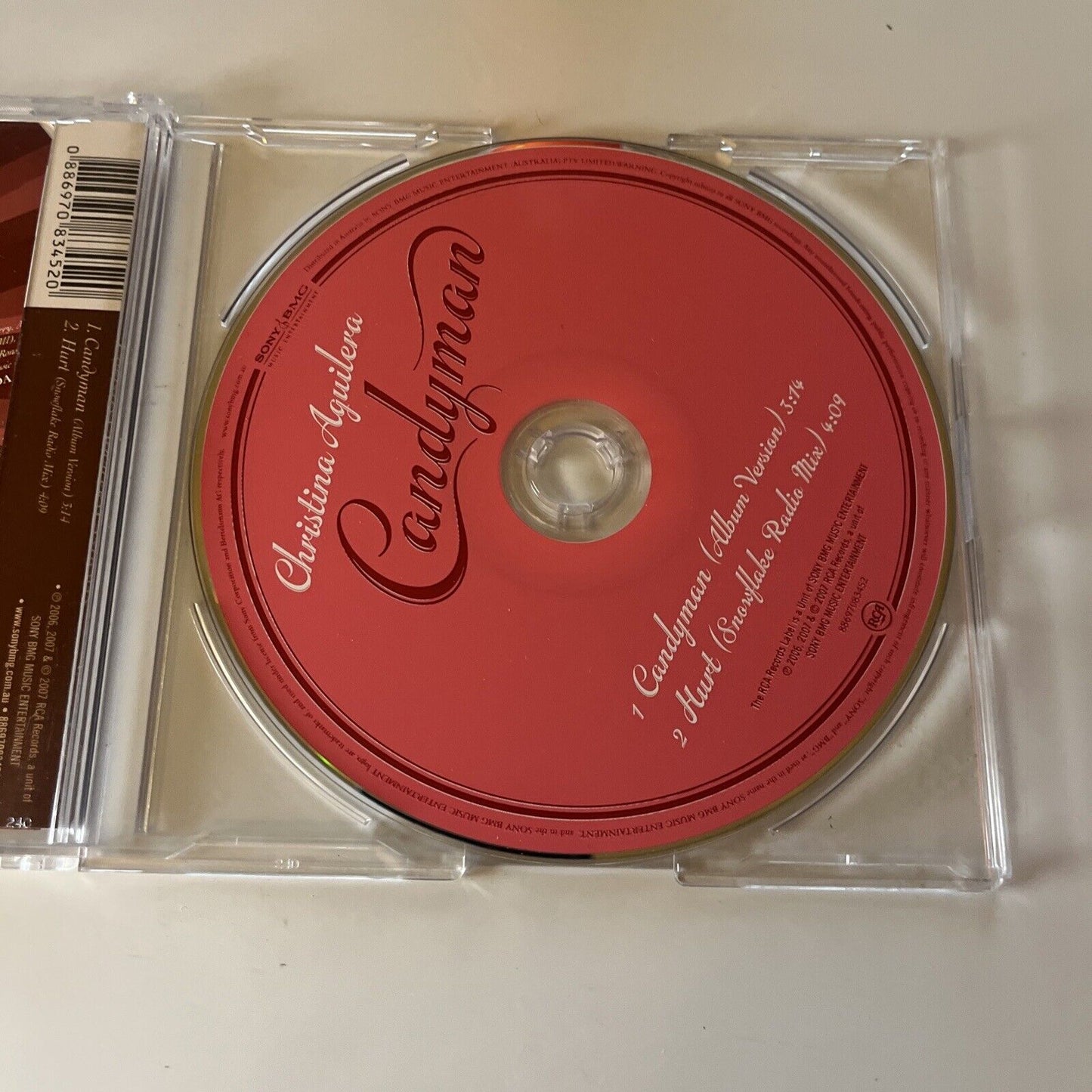 Christina Aguilera - Candyman  (CD, 2007)