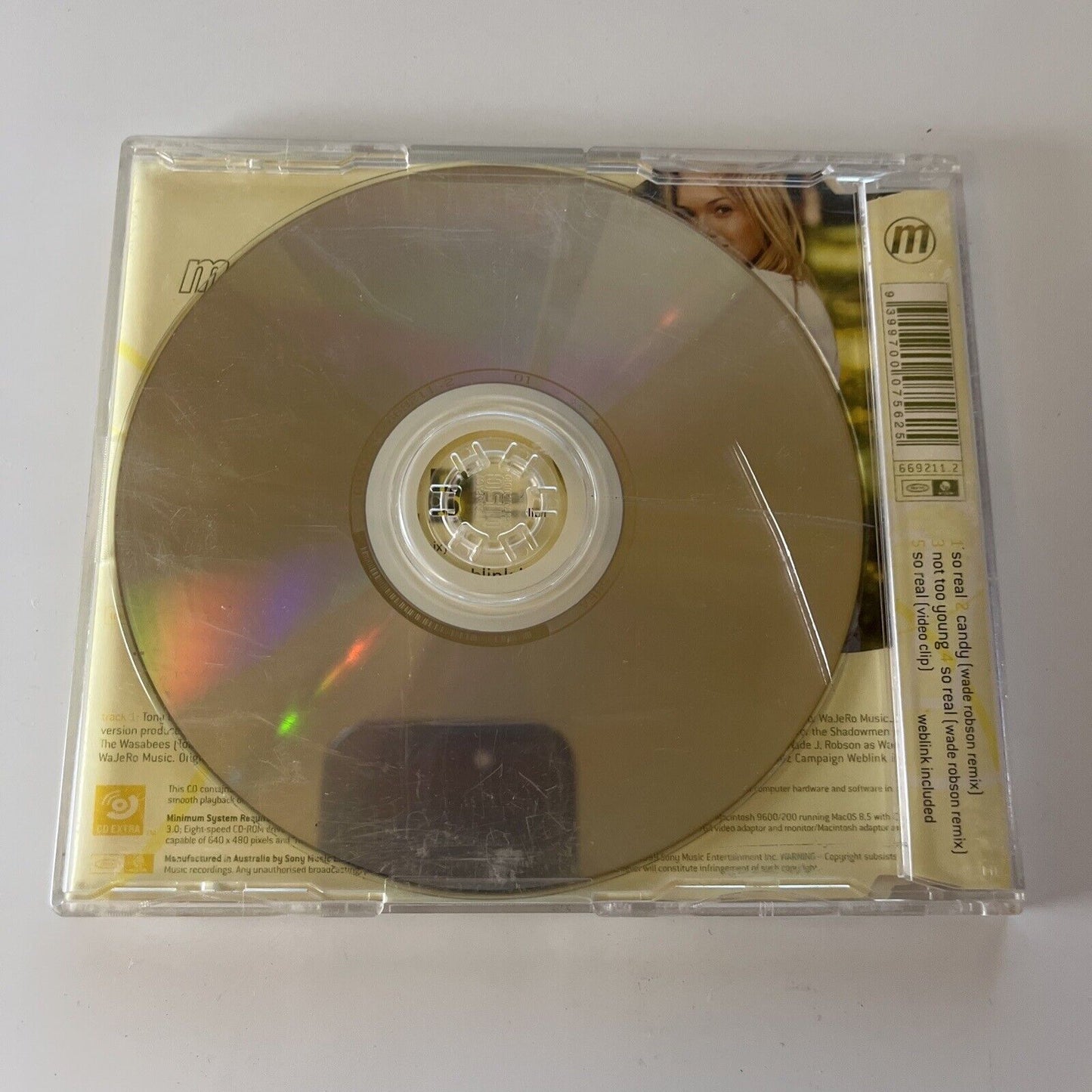 Mandy Moore - So Real (CD, 1999) Single