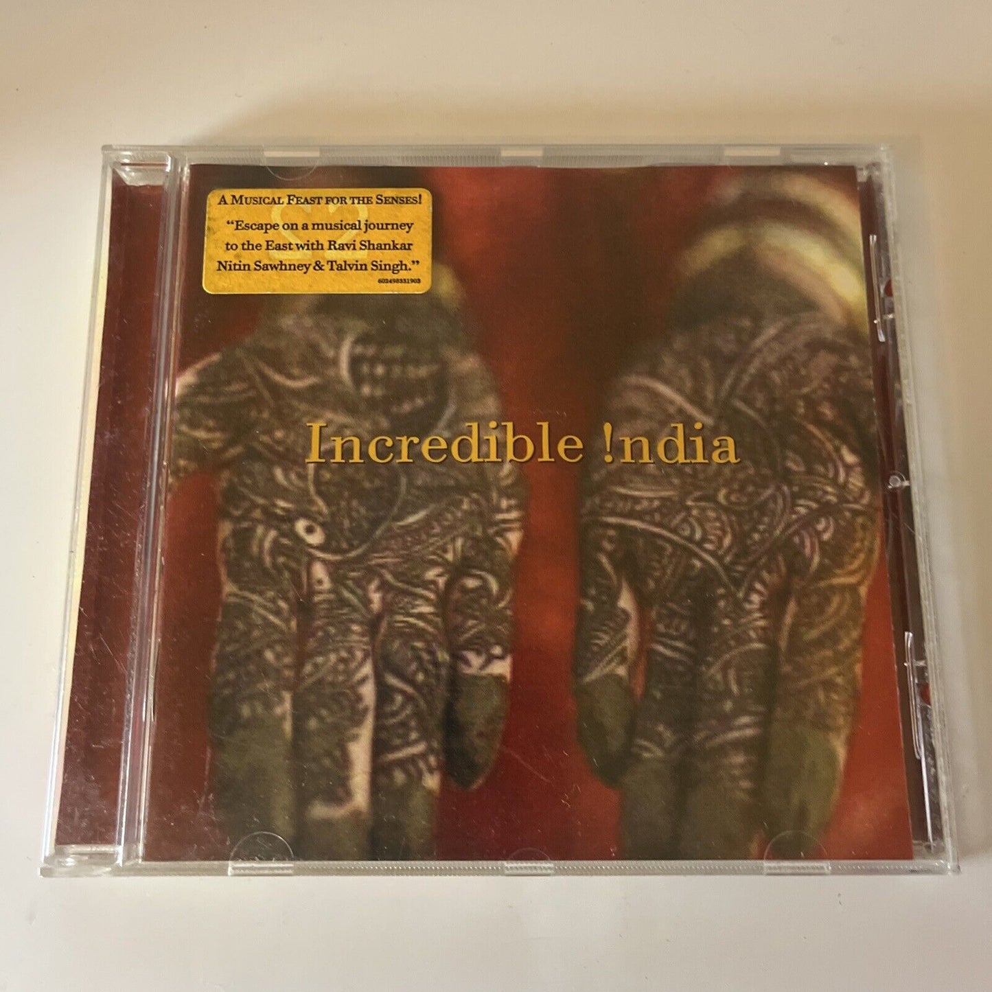 Incredible India by Various Artists (CD, 2005)