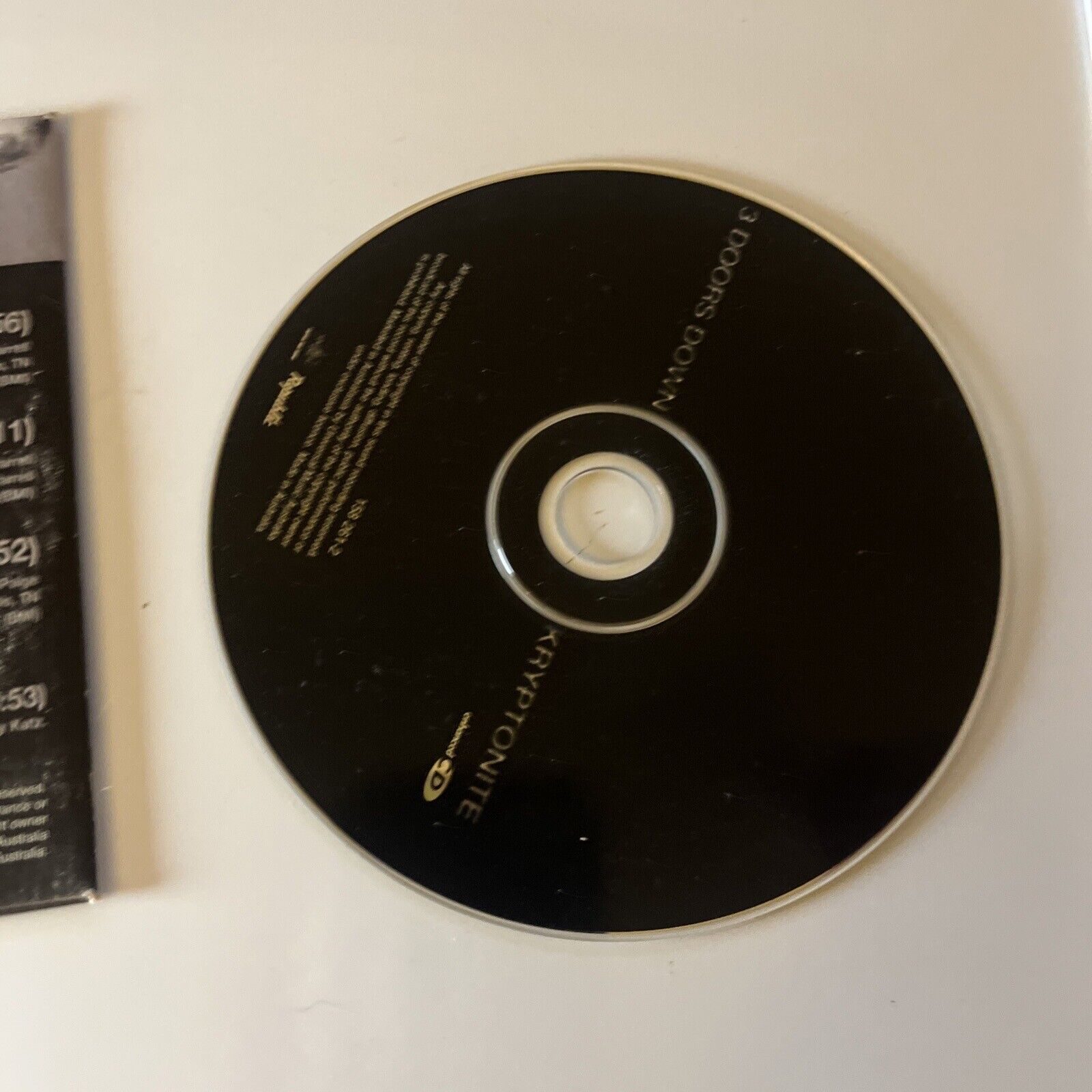 3 Doors Down Kryptonite CD 2000 Single Retro Unit 3 doors down kryptonite cd 2000 single retro unit
