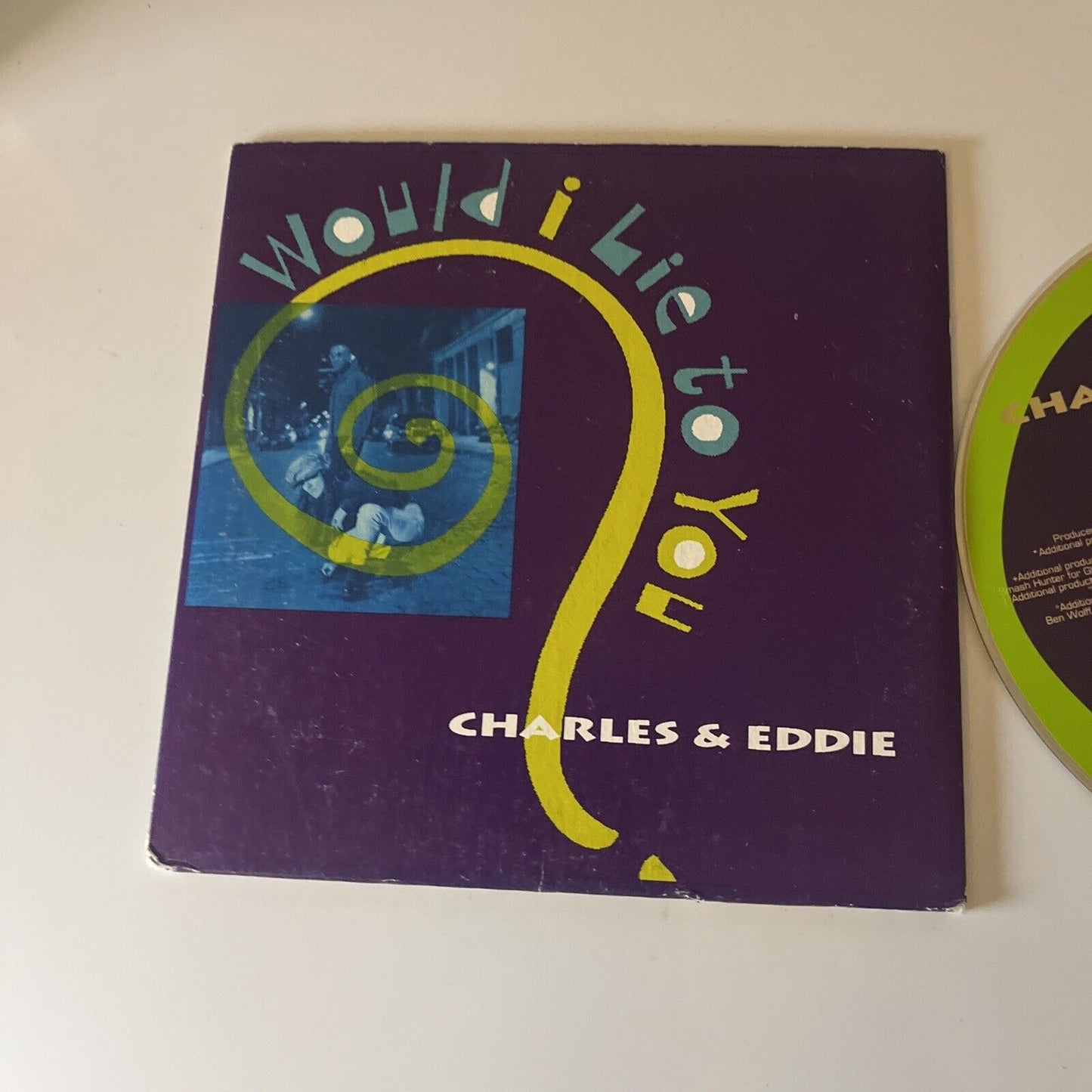 Charles & Eddie - Would I Lie To You (CD, 1992) Single [Card Sleeve]