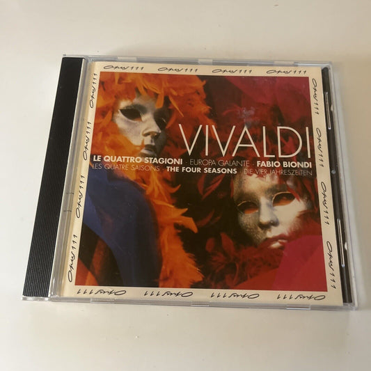 Vivaldi: Le Quattro Stagioni by Fabio Biondi / Europa Galante (CD, 1998)