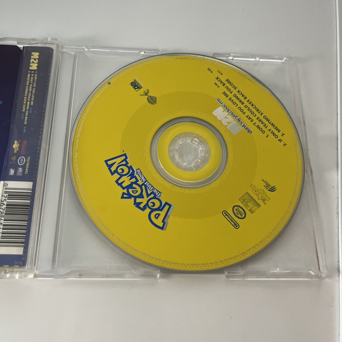 Pokemon The First Movie - Don't Say You Love Me by M2M (CD, 2000)