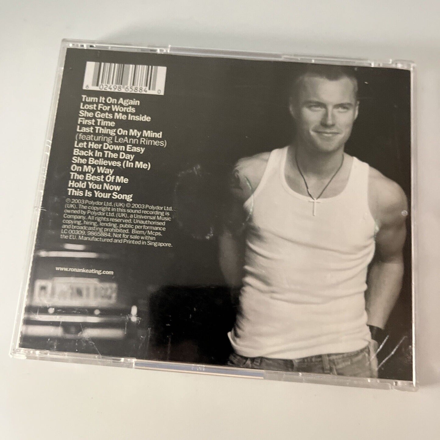 Ronan Keating - Turn It On (CD, 2004)