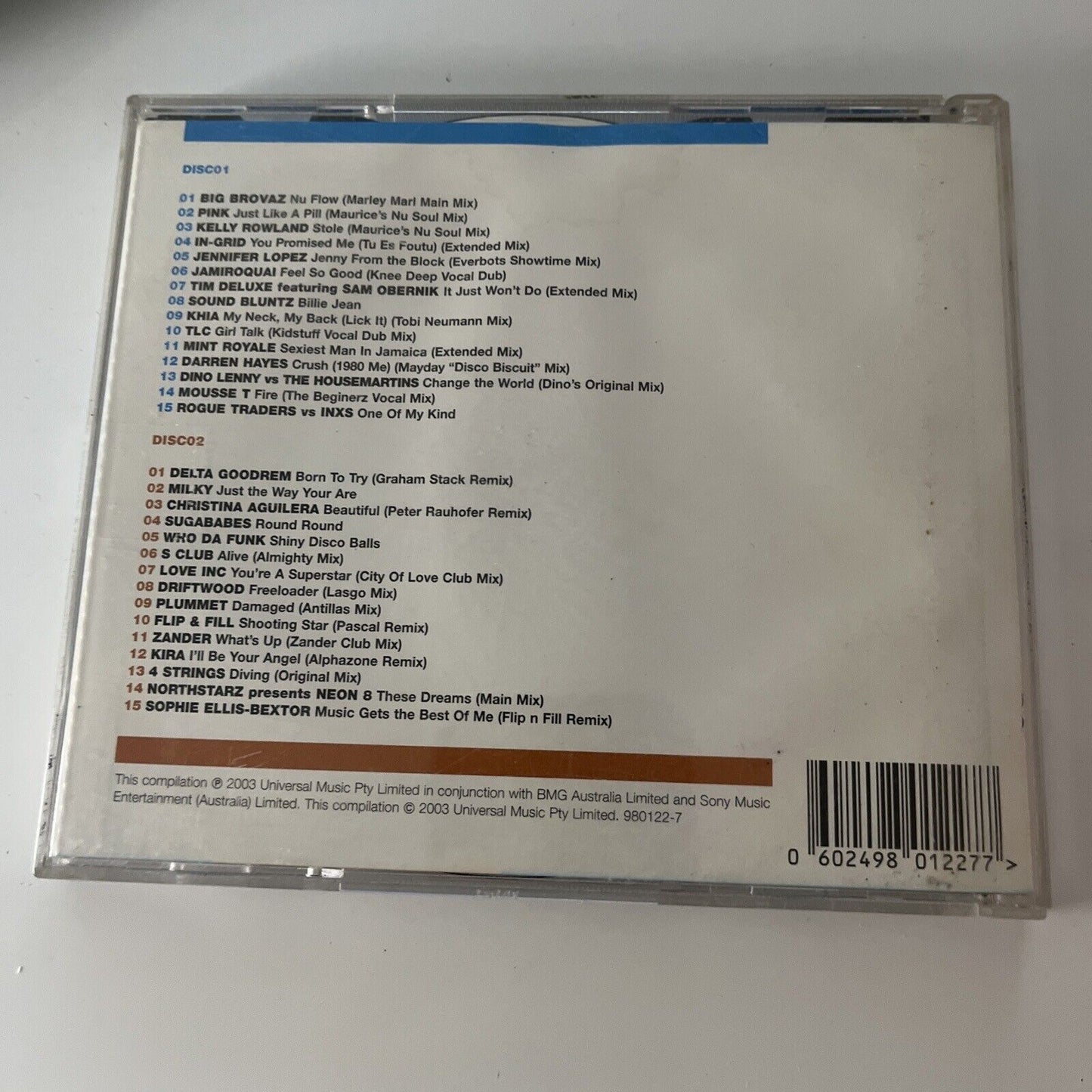 Massive The Biggest Hits In Dance (CD, 2003, 2-Disc)