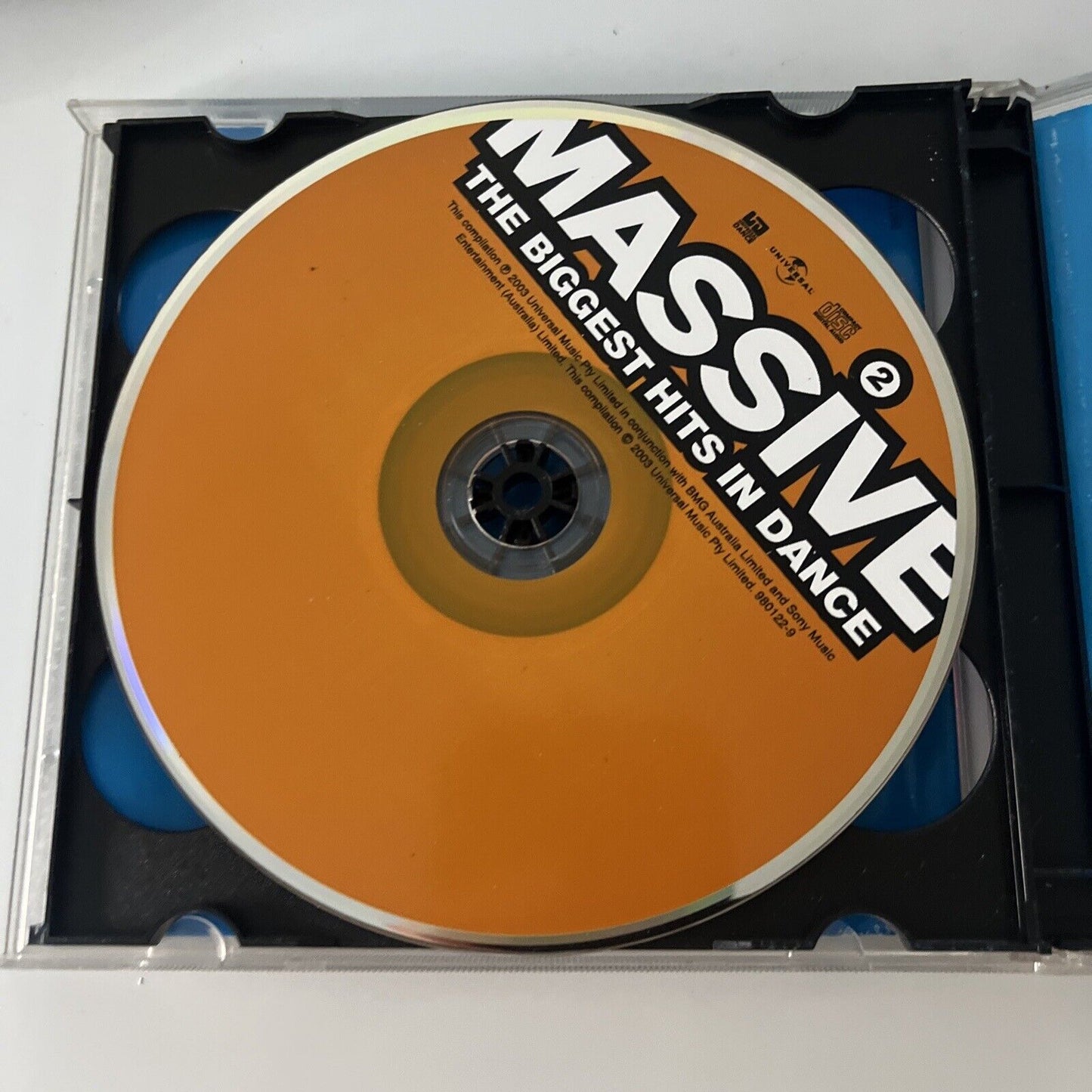 Massive The Biggest Hits In Dance (CD, 2003, 2-Disc)