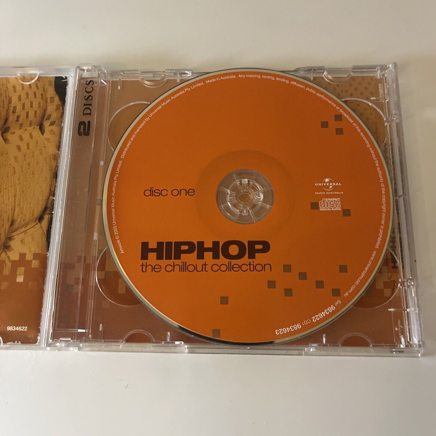 Hip Hop The Chillout Collection (CD, 2005, 2-Disc)